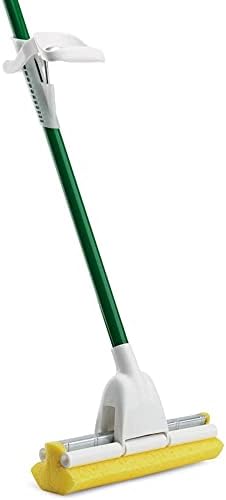Libman Easy-pressed 9-inch Wide MOP Steel Handle Tear-Resistant Sponge