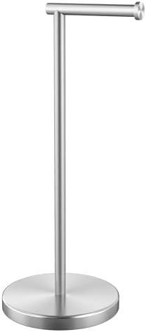 Sturdy 304 Stainless Steel Toilet Paper Holder Brushed Nickel