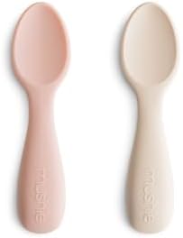 Mushie Silicone Toddler Starter Spoons The Perfect Choice for Independent Feeding