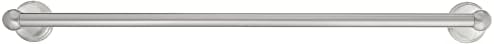 Amazon Basics Bamboo Towel Bar Satin Nickel