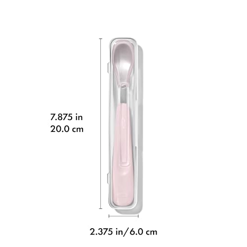 OXO Blossom Tot On-the-Go Feeding Spoon Best for Busy Parents