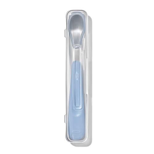 OXO Tot Dusk Feeding Spoon - Compact and Safe