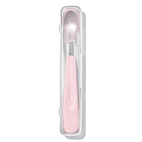 OXO Blossom Tot On-the-Go Feeding Spoon Best for Busy Parents