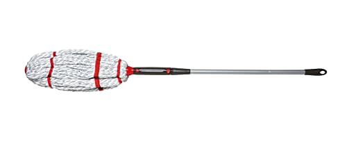 Rechargeable Microfiber Twist Mop Kit Machine Washable Deep Clean Multi-Surface Use