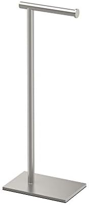 Gatco 1431SN 2225 Satin Nickel Freestanding Toilet Paper Holder