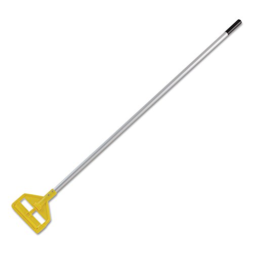 Rubbermaid H126 Invader Aluminum Mop Handle 60-Inch Gray Yellow