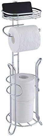 Sturdy Toilet Paper Holder with Chrome Finish