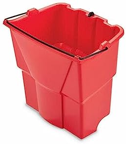 Rubbermaid WaveBrake 20 Janitorial Bucket 18 qt Red