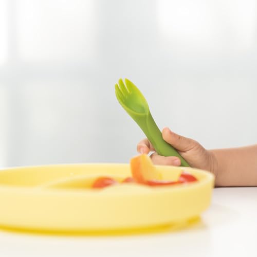 Ergonomic Baby Training Fork and Spoon Set