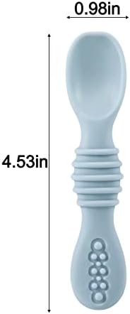PandaEar 7-Piece Baby Led Weaning Spoons