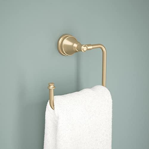 Delta Mylan 1-Pack Towel Ring Holder Champagne Bronze - Bathroom Kitchen Accessory