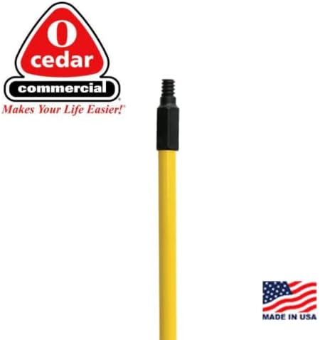Brightly Mopped Profi-Robust Quick Change Mop Stick with Fiberglass Handle Yellow