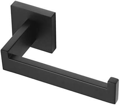 KOKOSIRI Black Toilet Paper Holder Stainless Steel