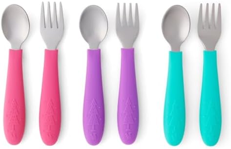 Elk and Friends Kids Safe Flatware Set