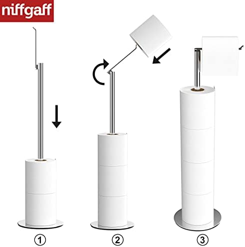 niffgaff Toilet Paper Holder Stand