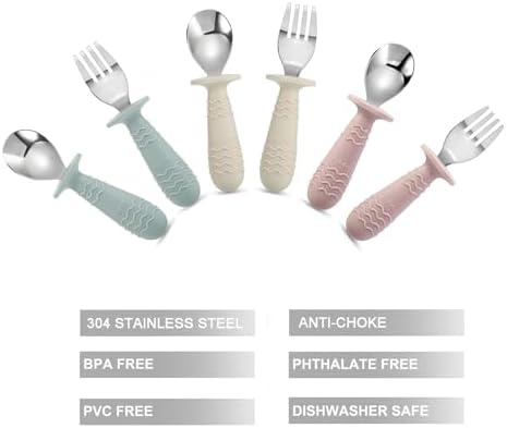 PandaEar 6-Piece Synthetic Flatware Set
