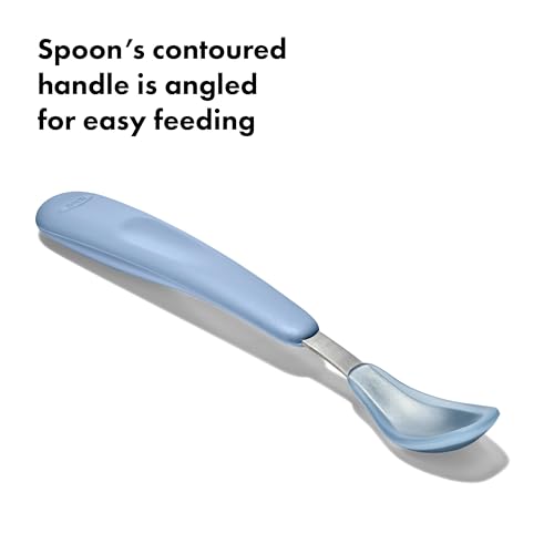 OXO Tot Dusk Feeding Spoon - Compact and Safe