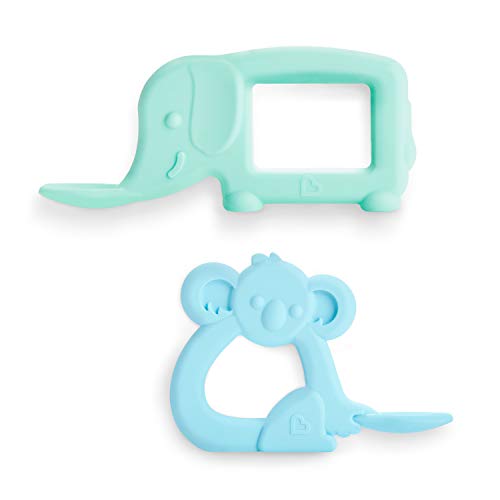 Munchkin The Baby Toon Silicone Teether Spoon ElephantKoala As Seen on Shark Tank