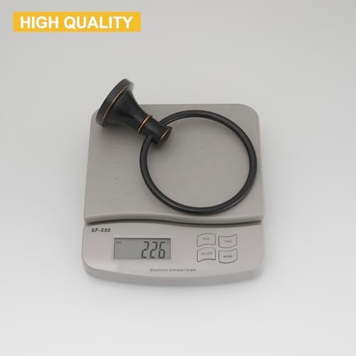 BESy Oil Rubbed Bronze Wall-Mounted Towel Holder