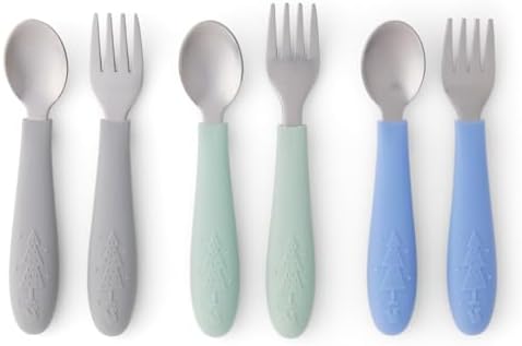 Elk and Friends Baby Flatware Set