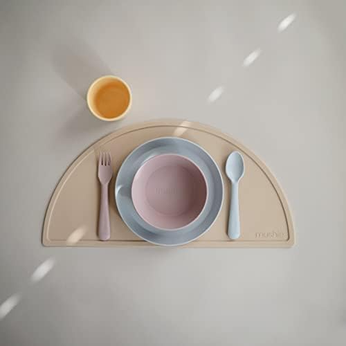 Mushie Safe plastic Flatware Set for Kids