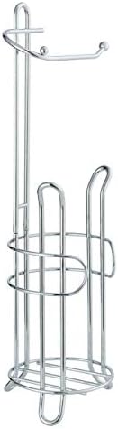 SunnyPoint Premium Toilet Roll Storage Holder Stand - Chrome