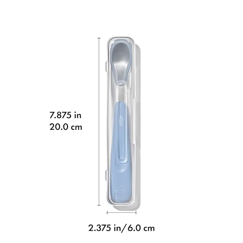 OXO Tot Dusk Feeding Spoon - Compact and Safe