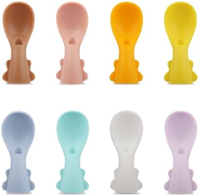 Miniguysa Universal Baby Food Pouch Spoon Attachment 8-Piece Set