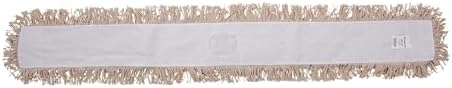 Boardwalk BWK1360 60x5in Hygrade Cotton Dust Mop Head - White