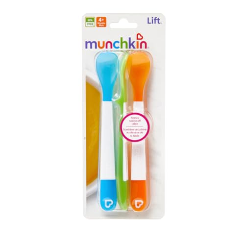 Munchkin 15806 Lift Infant Spoons - 3PK Assorted