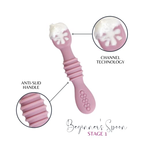 Perfect Baby Silicone Spoons 4 Months