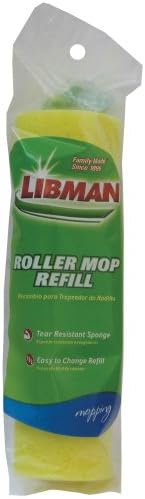Libman 9 Wide Refillable Mop Sponge - Durable and Easy to Use