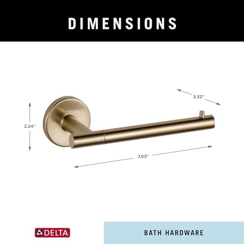 Delta Trinsic Toilet Paper Holder - Champagne Bronze