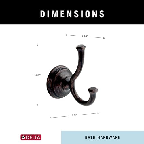 Delta Cassidy Towel Hook Set Style Personalization Organization Versatility Easy Installation