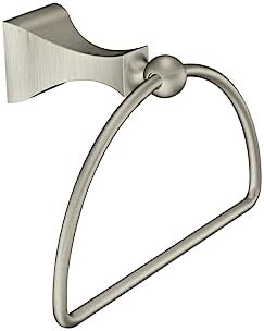 Moen Retreat Collection Brushed Nickel Towel Ring Wall Mount