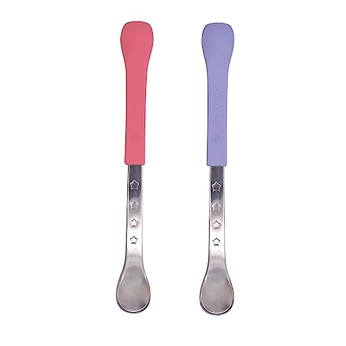 Nuby Safe Feeding Spoons 2-Pack
