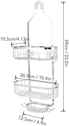 Introducing the Metal Wall-Mounted Bathroom Basket for Persistent Storage