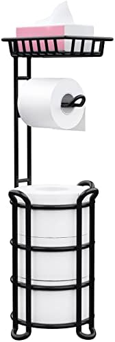Organize Your Restroom with KeFantaToilet Paper Holder Stand with Shelves