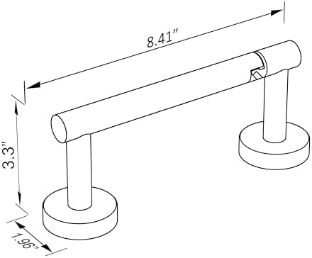 BVL Stainless Steel Toilet Paper Holder