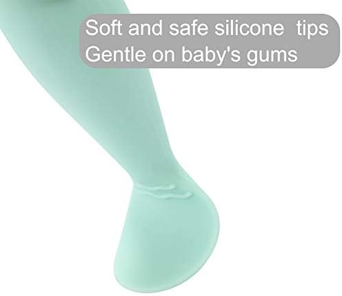 PandaEar Safe Baby Spoons 4-Pack