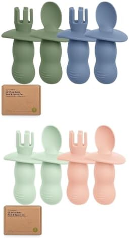 4-pack Silicone Baby Set for Feeding