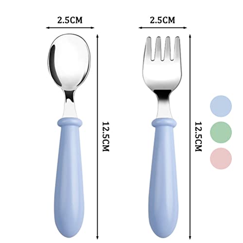 Pimoys Safe Toddler Spoons Set of 6