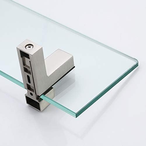 Safe Durable Glass Shelves for the Bathroom