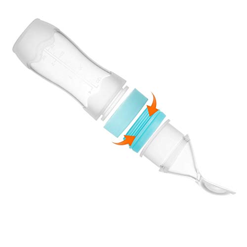 Sturdy Silicone Baby Food Dispo Set Teachable