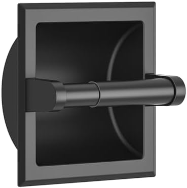 FORIOUS Recessed Toilet Paper Holder