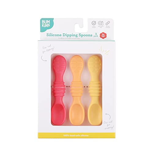 Bumkins Silicone Baby Utensils Set
