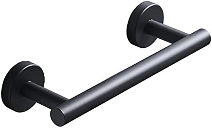Stainless Steel Towel Rack Matte Black 9-Inch BathroomHardware Set