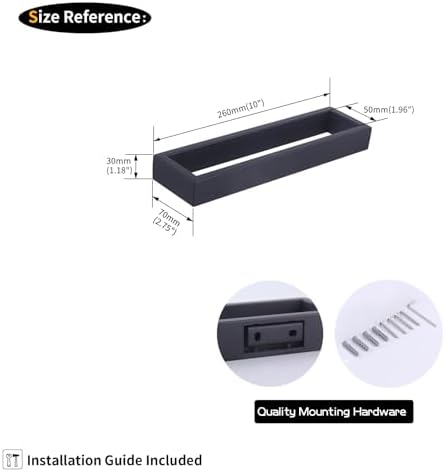 Modern Stainless Steel Towel Holder