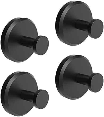 Package of 4 Suction Cup Hooks for Glass Door Mirror