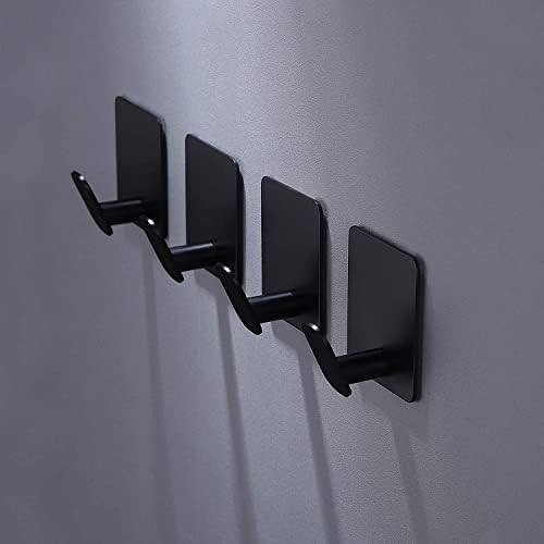 Deliton Adhesive Hooks 4-Piece Bath Kitchen Set